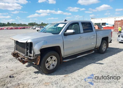 2017 Chevrolet Silverado 1500 1Lt from USA, damaged, VIN 3GCPCREH3HG414129